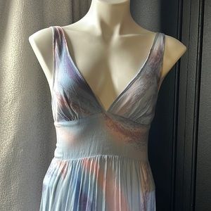 Angie maxi dress - blue, pink, purple, S